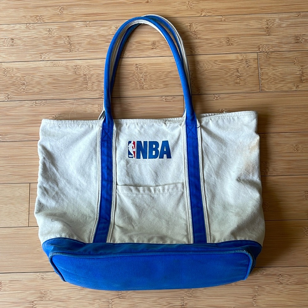 NBA Tote Canvas Large Bag